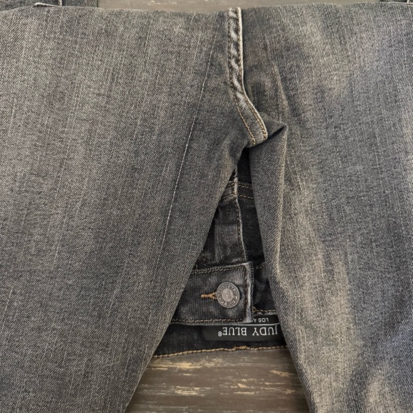 Judy Blue Women's Dark Gray Skinny Fit Jeans Size 7/28 High Waist - Picture 9 of 9